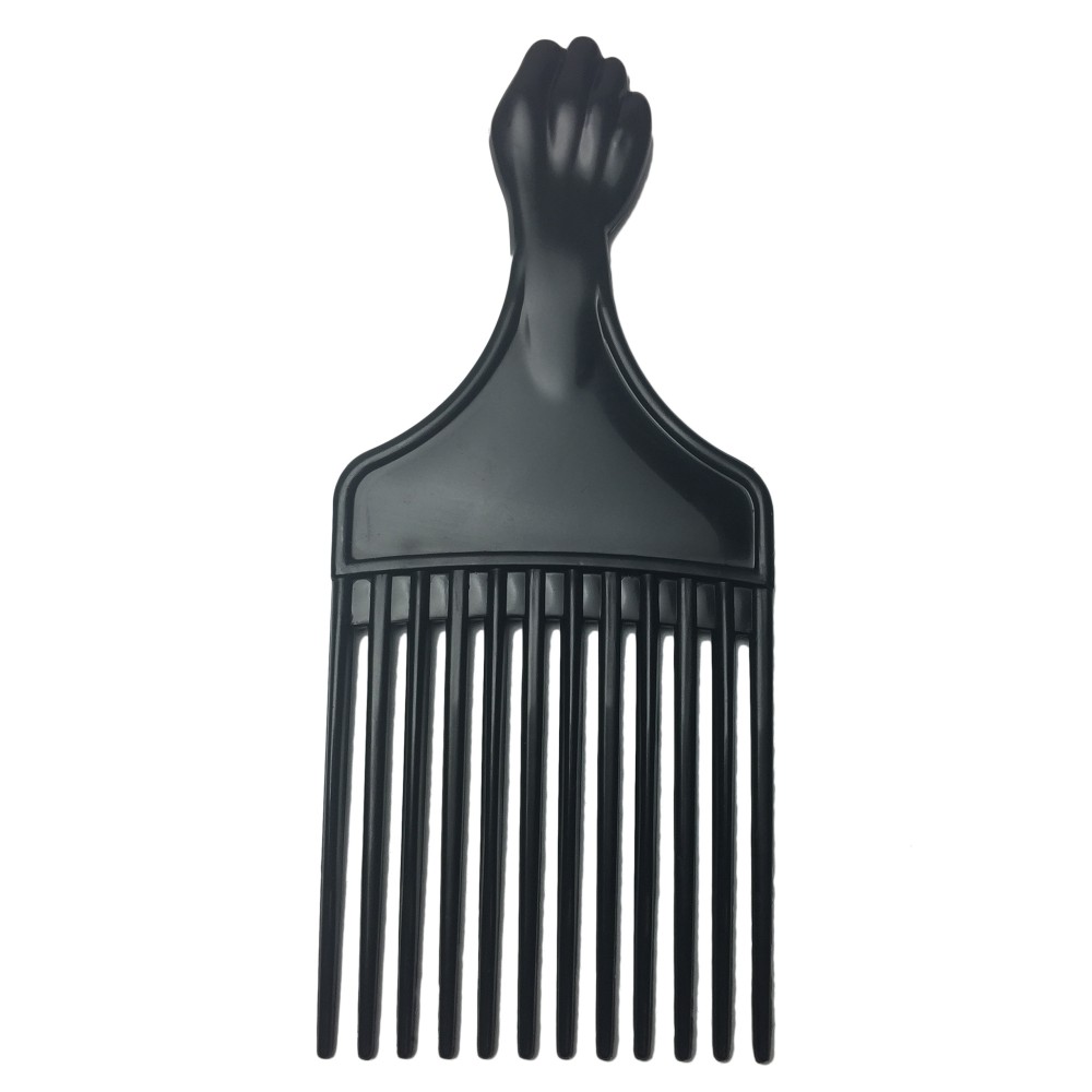 American Dream Small Plastic Afro Pick Plain at American Dream Extensions